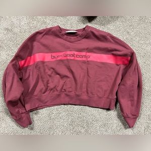 burn boot camp sweatshirt